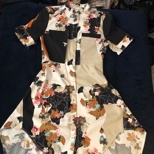 Philip Lim Floral Dress, Size XS